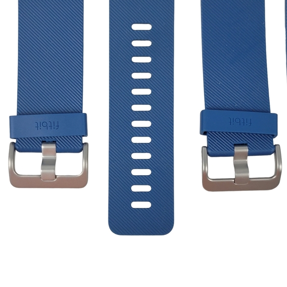 Fitbit Blaze Classic Accessory Band Size L/G Color Blue Set of 2 - Picture 2 of 4